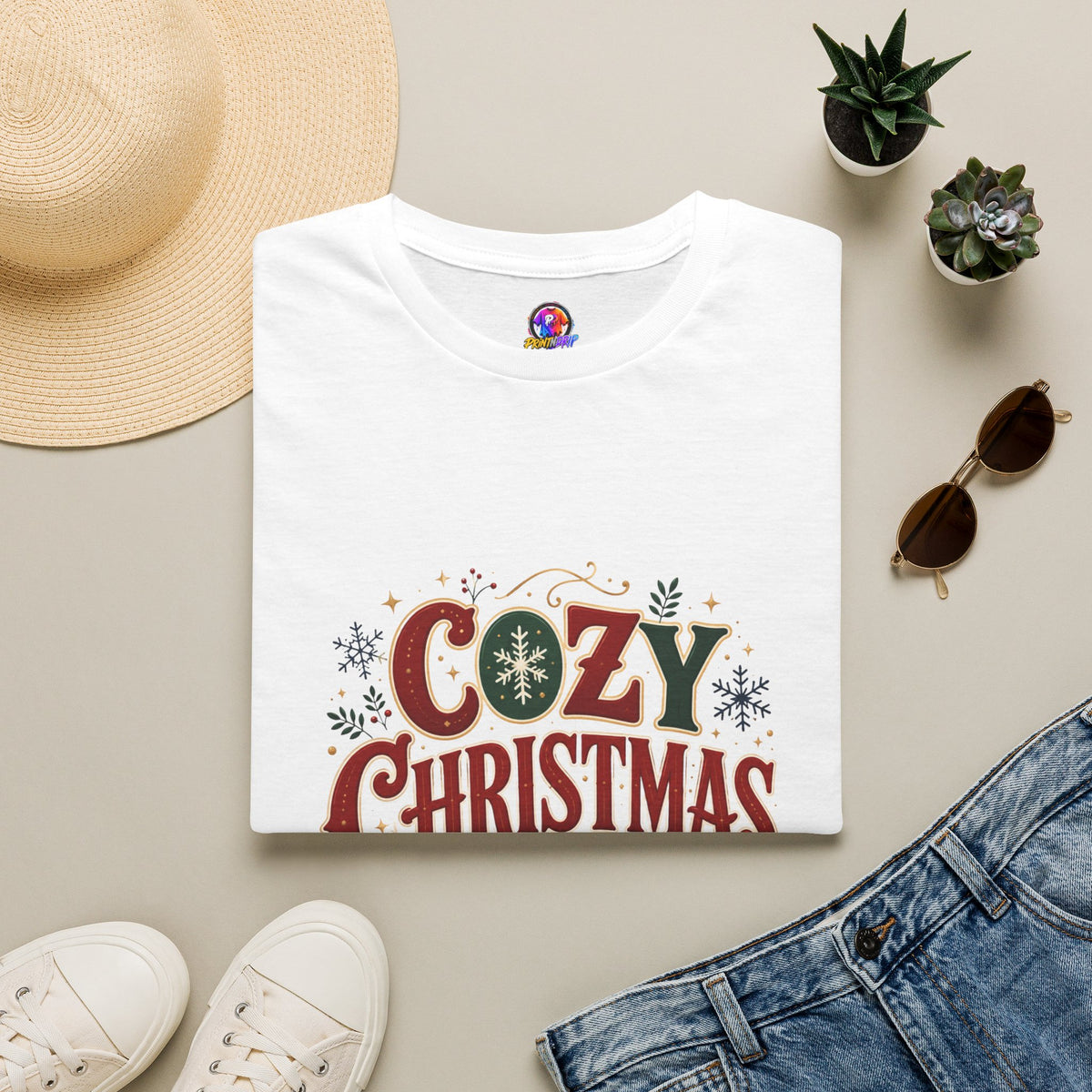 Cozy Christmas Vibes T-Shirt