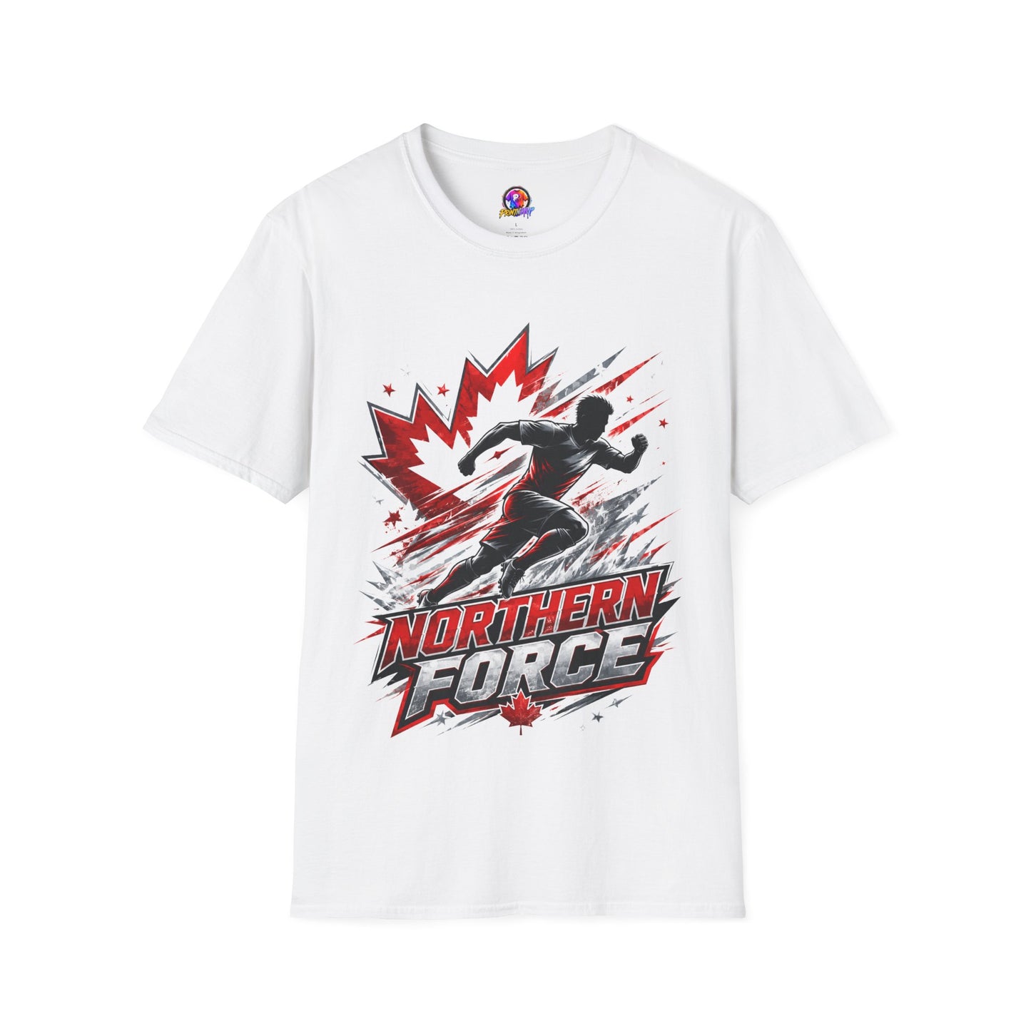 Canada Northern Force Running T‑Shirt — Canada Maple Runner Athletic Tee