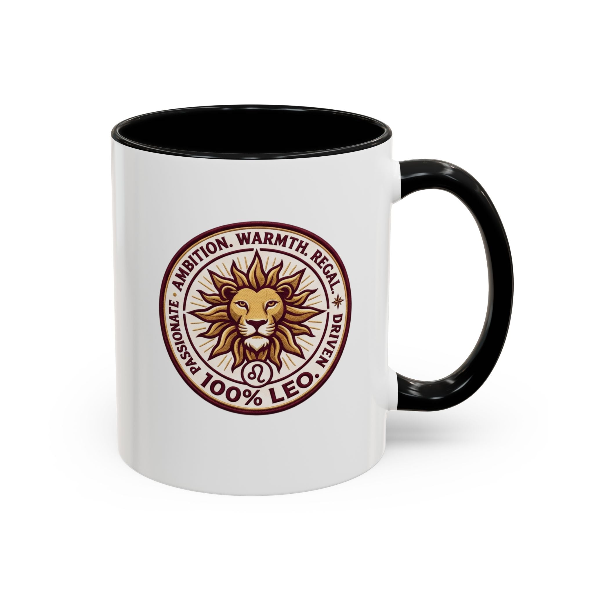 Leo Zodiac Coffee Mug — 100% Leo Lion Horoscope Gift