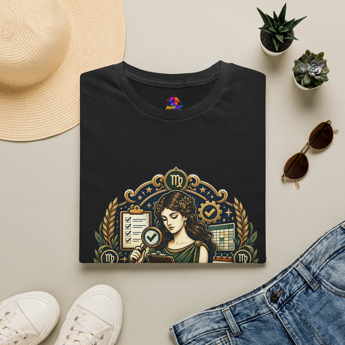 Zodiac Virgo Unisex Softstyle T-Shirt
