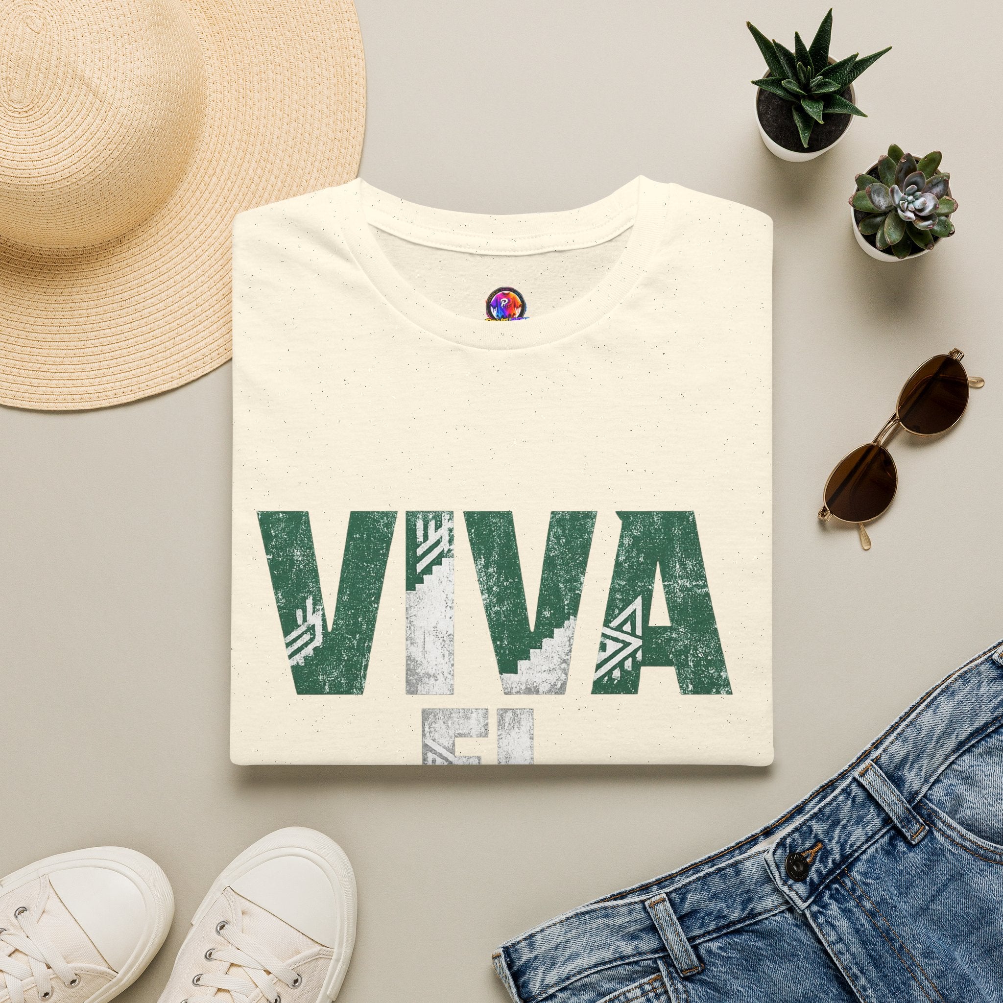 Mexico T-Shirt — "Viva El Fútbol" Mexican Soccer Graphic Tee