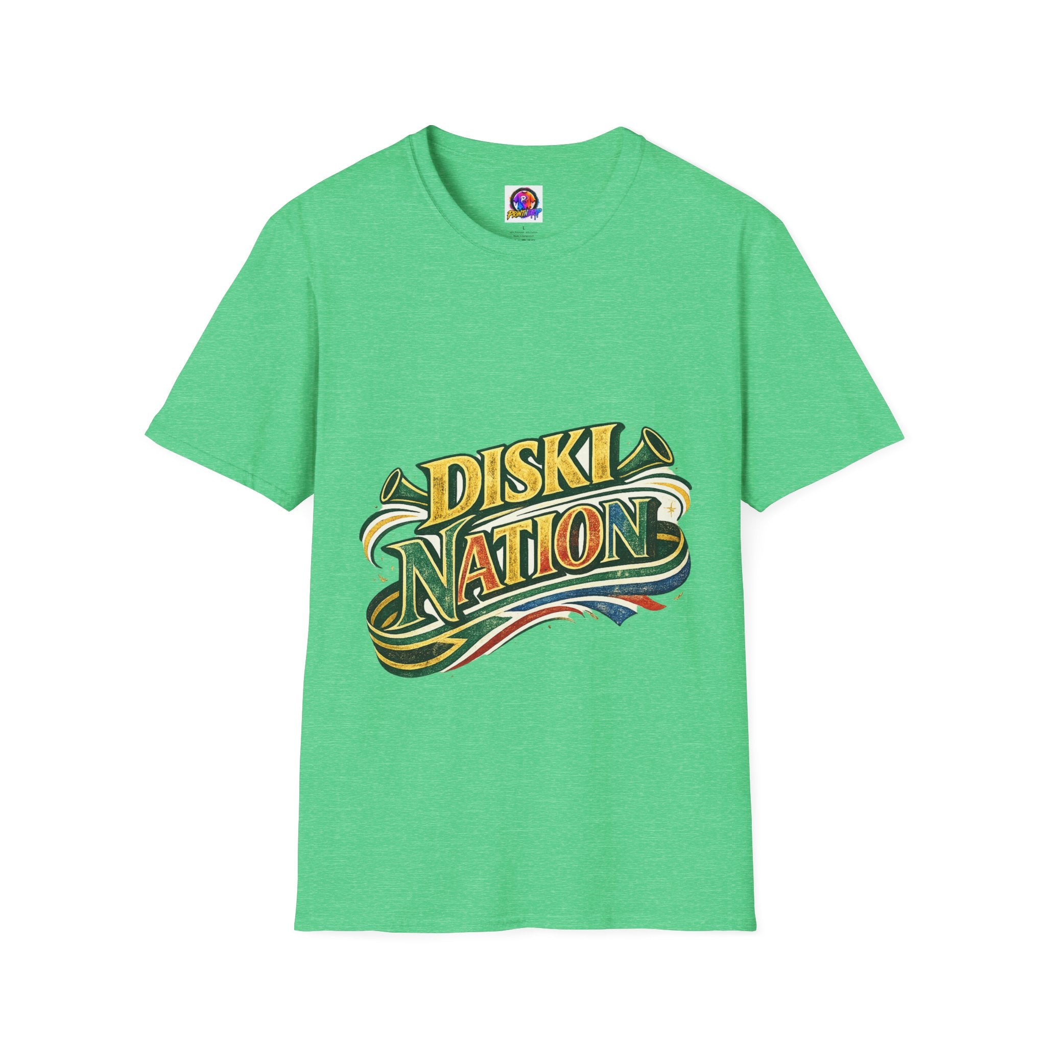 South Africa Diski Nation T-Shirt — Retro Reggae Graphic Tee
