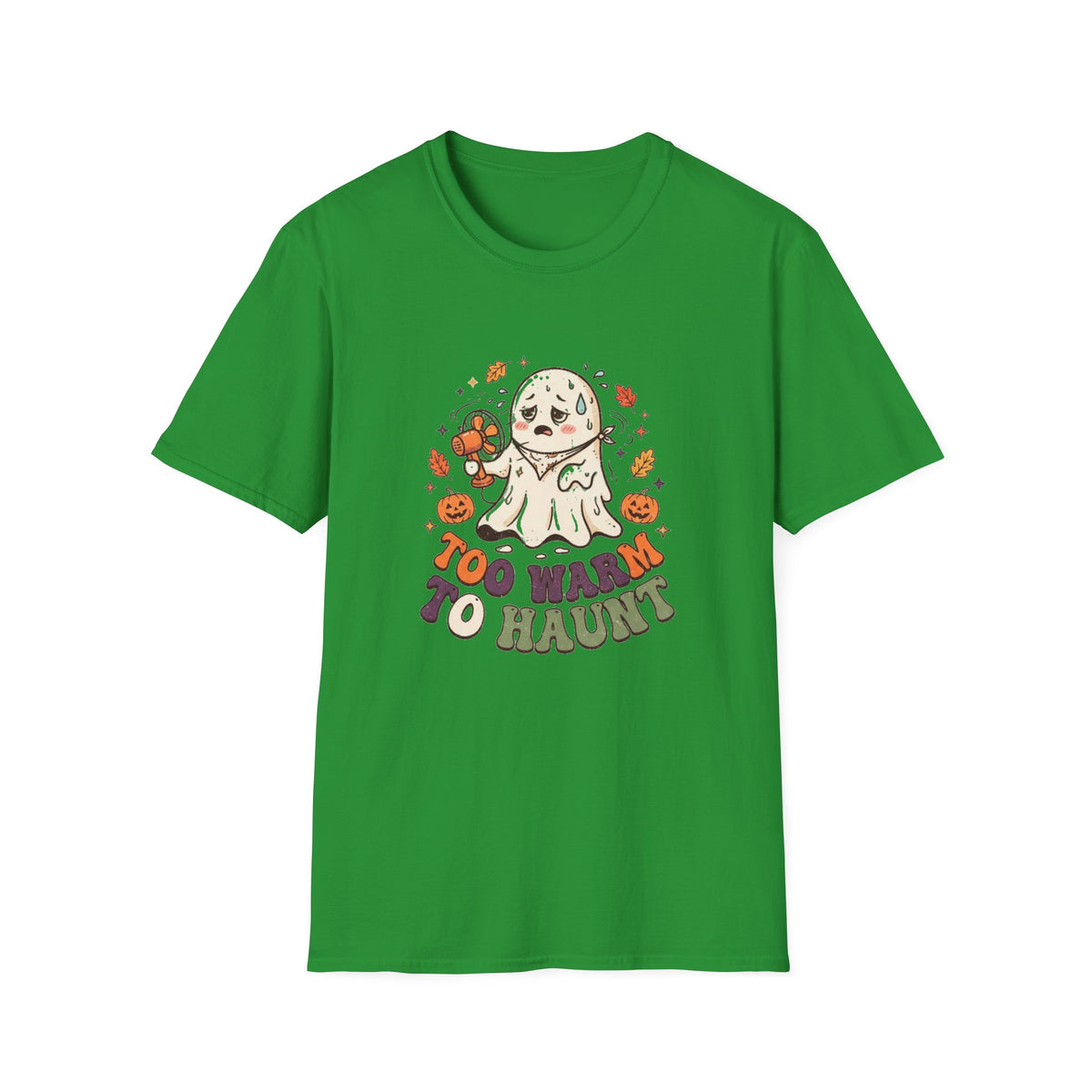 Halloween Ghost Tee — Cute 'Boo' Pumpkin Spirit Graphic T-Shirt - Trending Now - August 2026