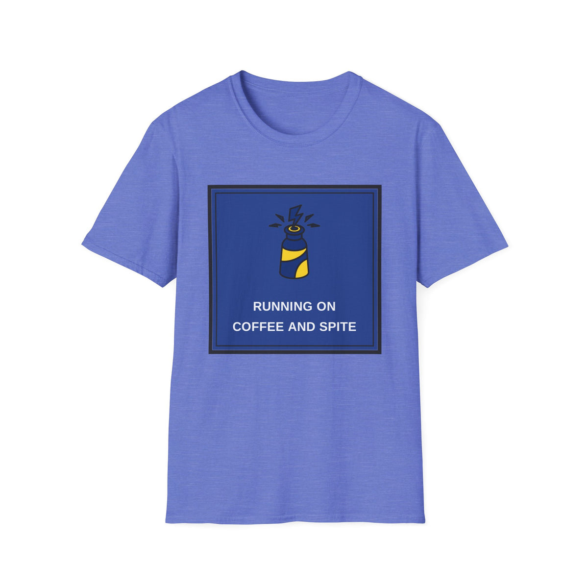 T-Shirt — Running on Coffee and Spite Graphic Tee - Trending Now - August 2026
