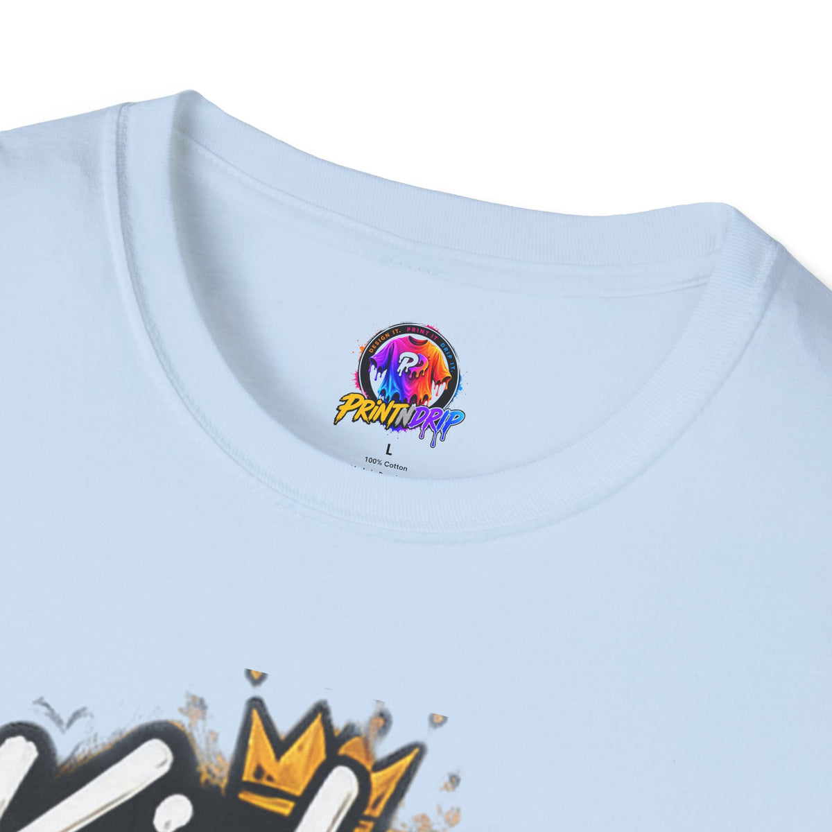 Childhood Cancer Awareness T-Shirt — "Kids Fight the Toughest Battles" Gold Ribbon