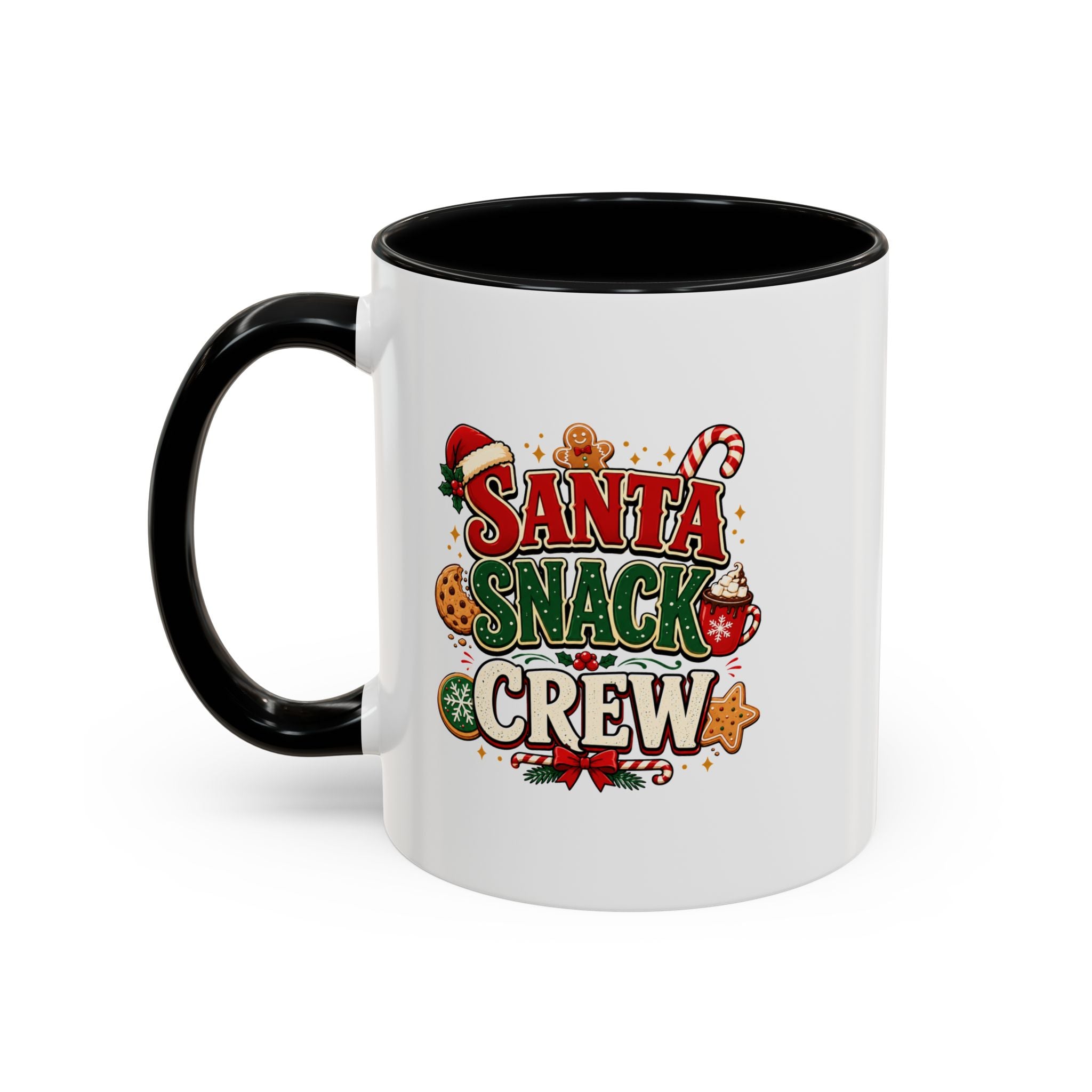 Santa Snack Crew Coffee Mug