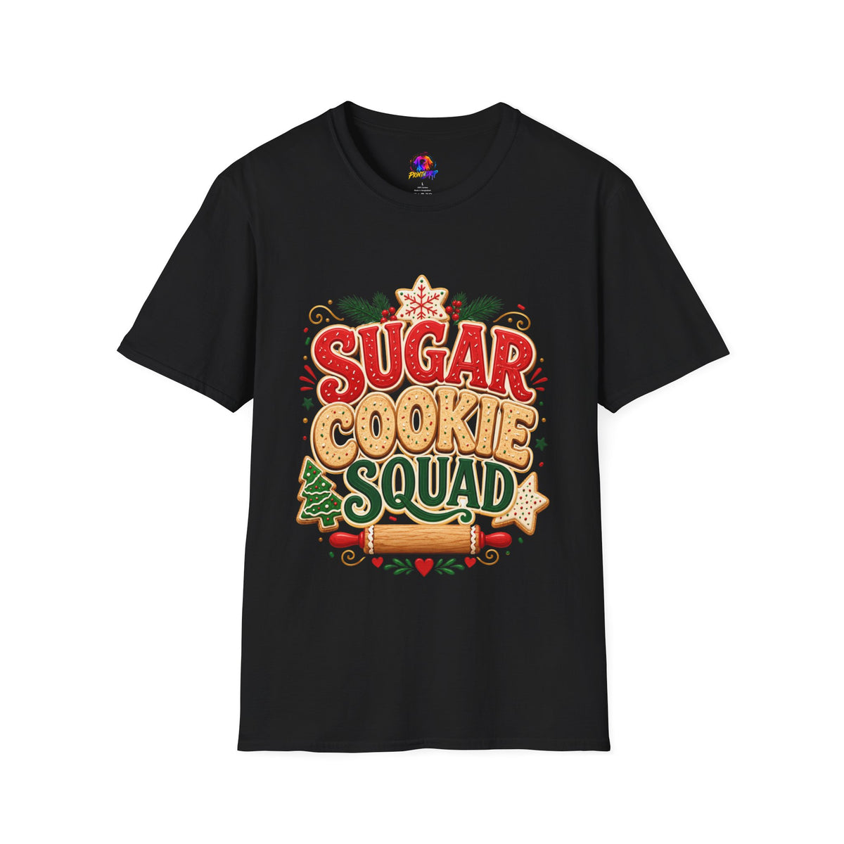 Sugar Cookie Squad T-Shirt — Festive Holiday Baking Graphic Tee
