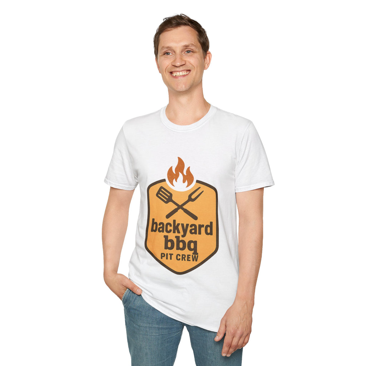 Backyard BBQ T-Shirt — Grilling Badge Tee - Trending Now - August 2026