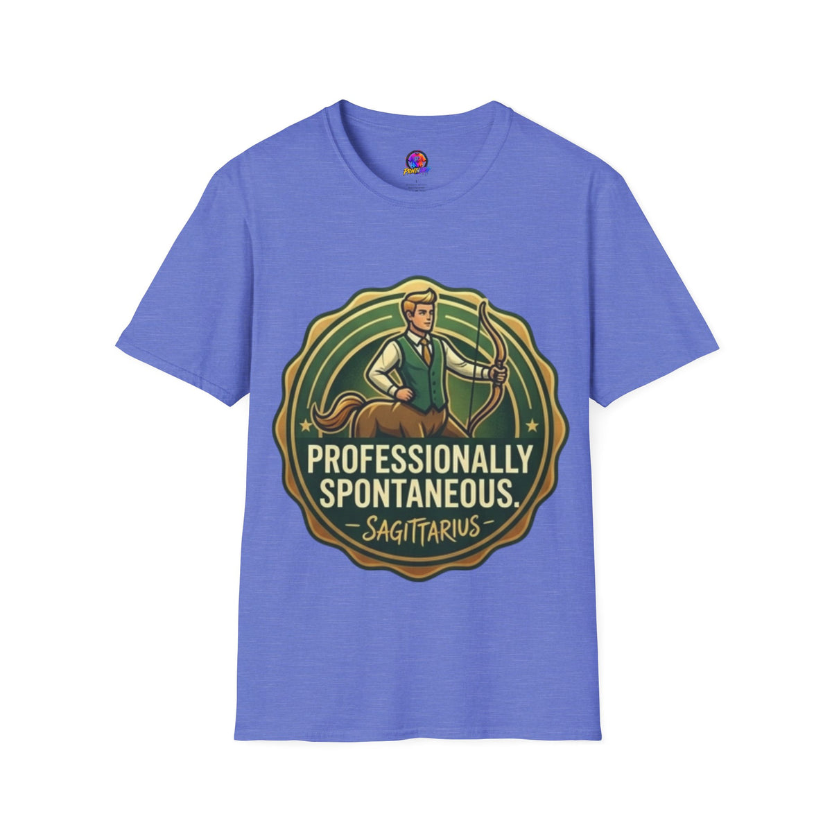 Sagittarius Archer T‑Shirt — "Professionally Spontaneous" Zodiac Tee