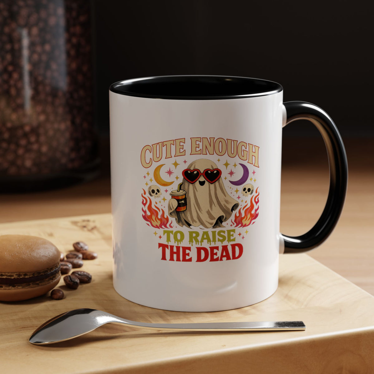 Halloween  Cute Enough Accent Coffee Mug