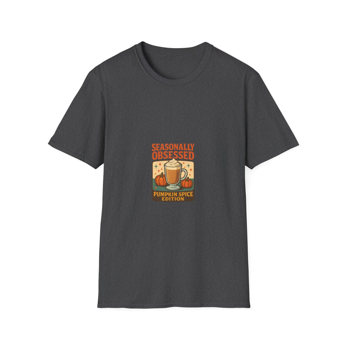 Seasonally Obsessed Pumpkin Spice T-Shirt - Trending Now - October 2026
