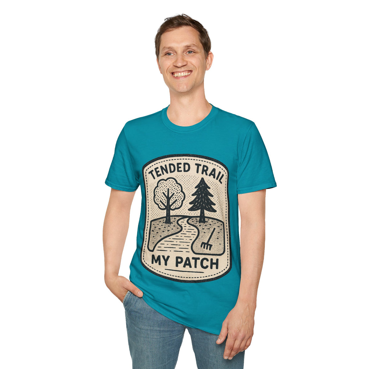 Guided Trail My Patch Vintage Badge T-Shirt, Retro Outdoor Hiking Graphic Tee - Trending Now - September 2026