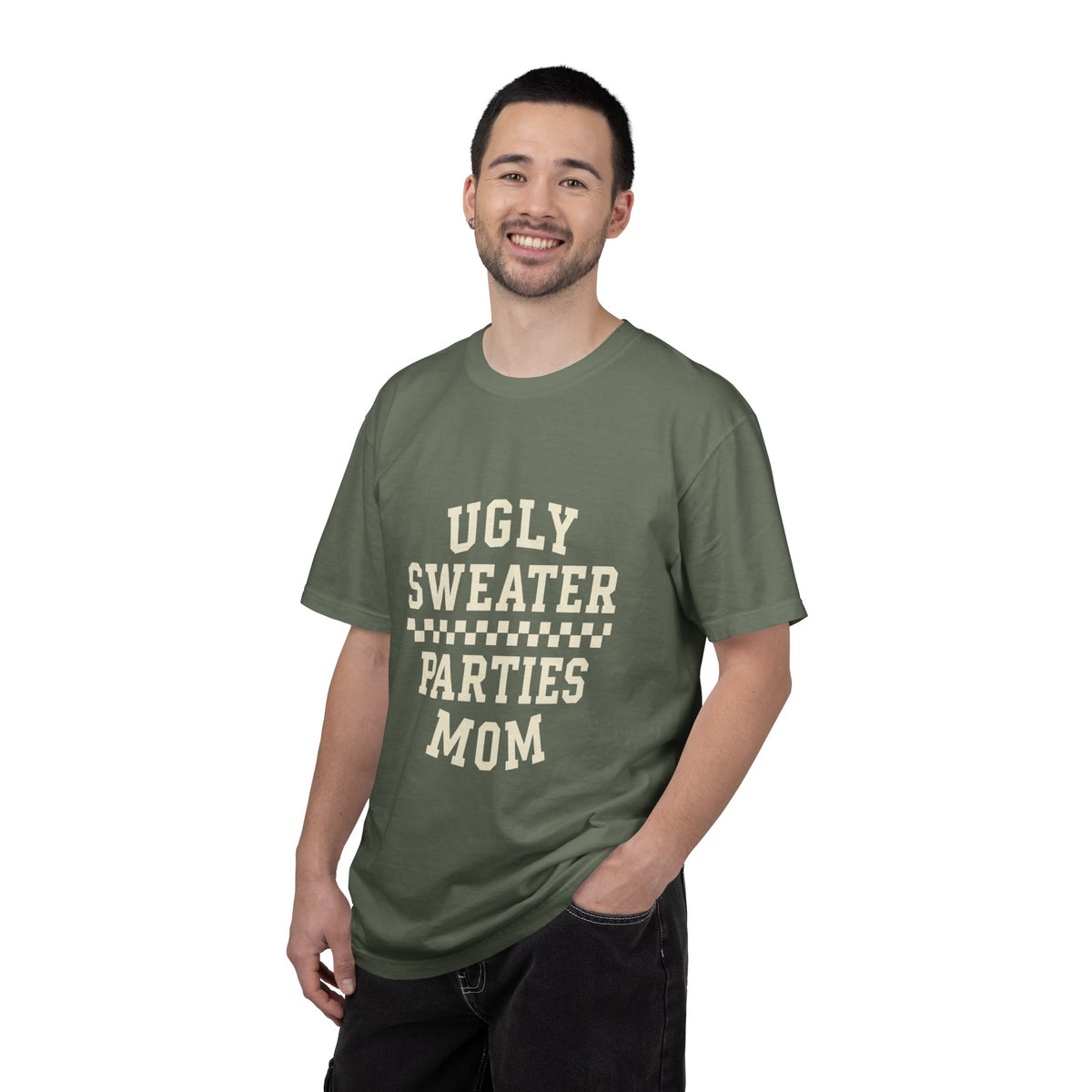 Ugly Sweater Parties Mom T-Shirt - Trending Now - October 2026