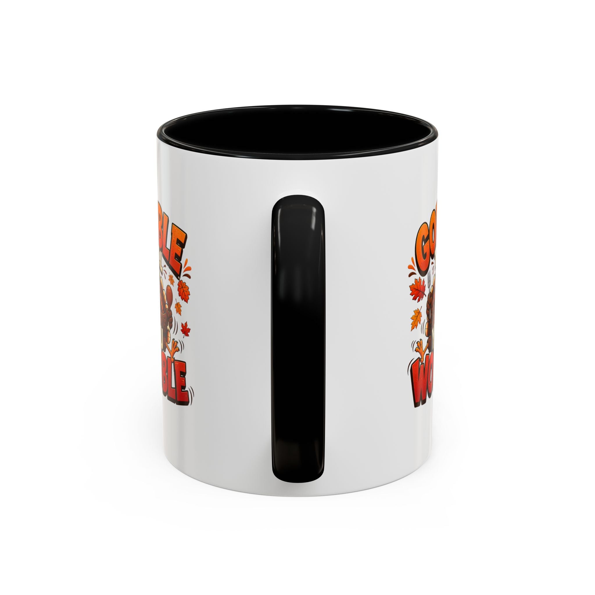 Thanksgiving Mug Gobble ’Til You Wobble Thanksgiving Coffee Mug