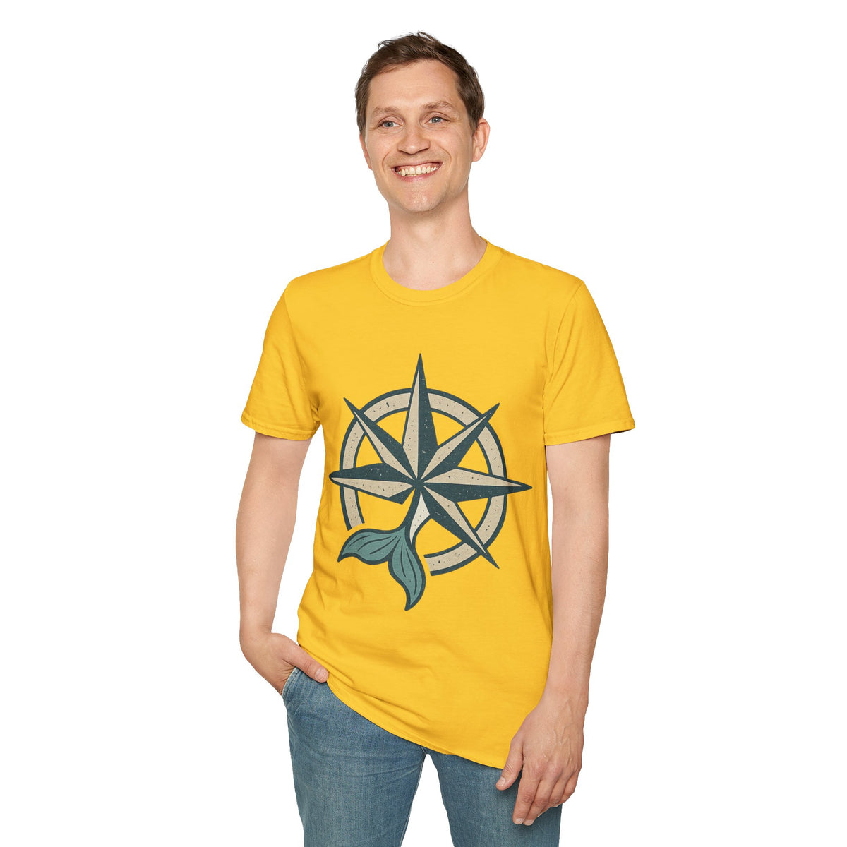 Compass Rose T-Shirt — Nautical Travel Graphic Tee - Trending Now - September 2026