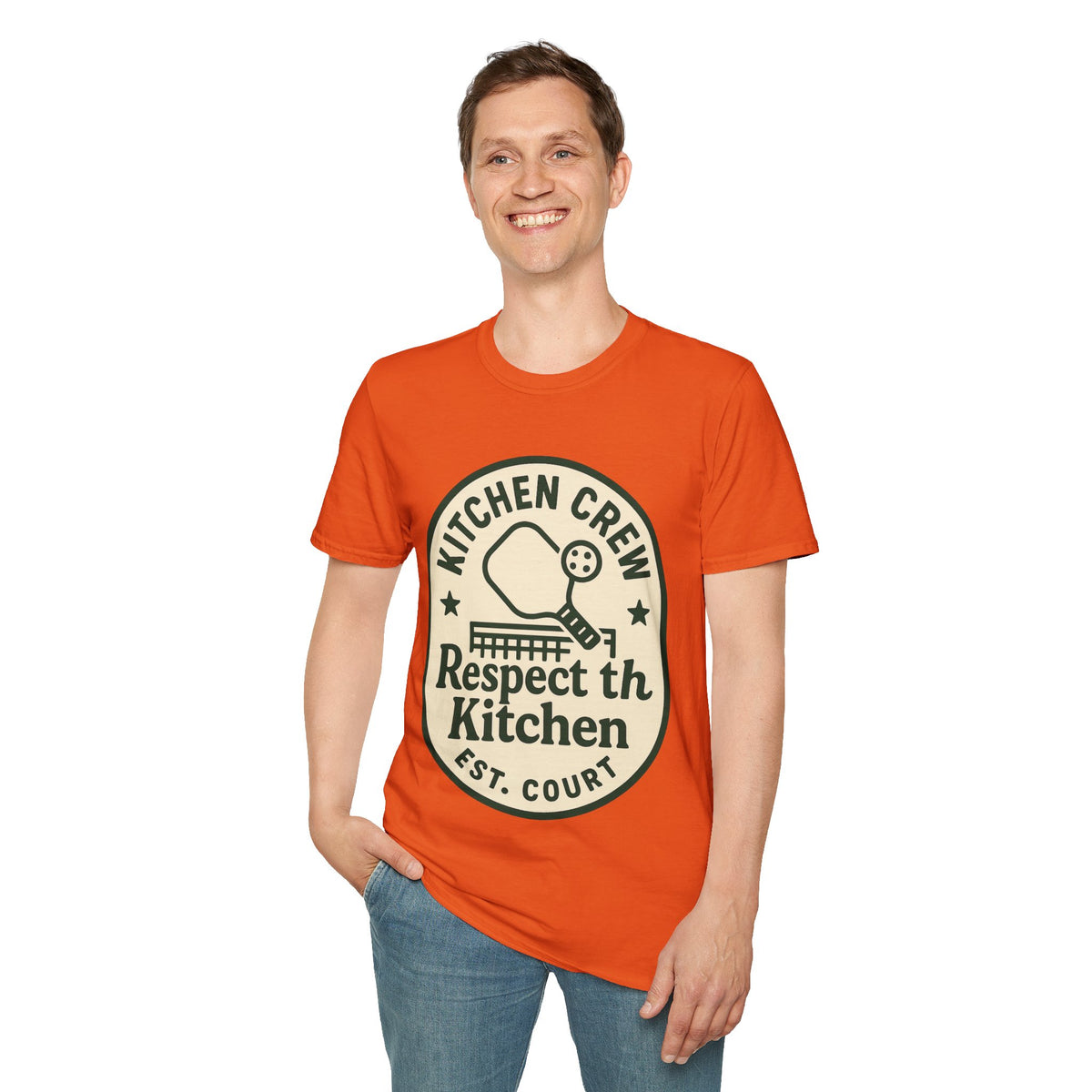 Kitchen Crew T-Shirt — "Respect the Kitchen" Casual Graphic Tee for Home Cooks - Trending Now - August 2026
