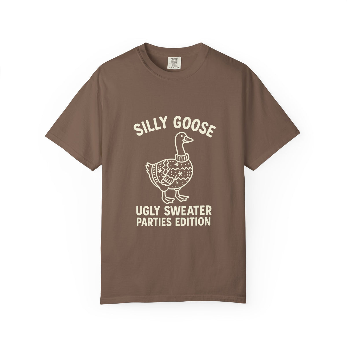Silly Goose Ugly Sweater Parties Edition T-Shirt - Trending Now - October 2026