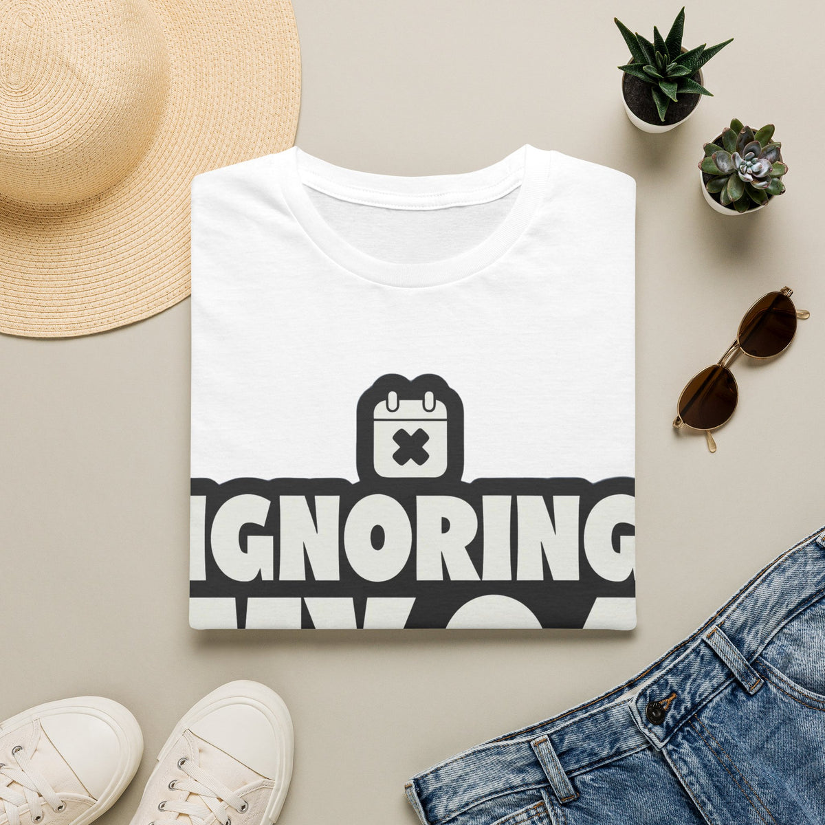 T-Shirt — Ignoring My 04 Deadline Graphic Tee - Trending Now - August 2026