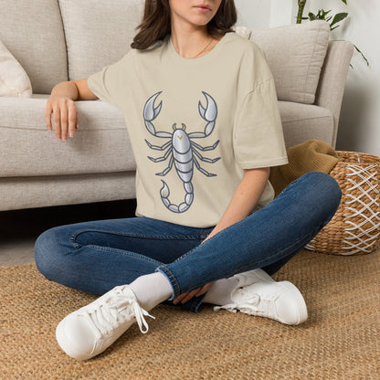 Scorpio Scorpion T-Shirt — Zodiac Graphic Tee for Scorpio Season