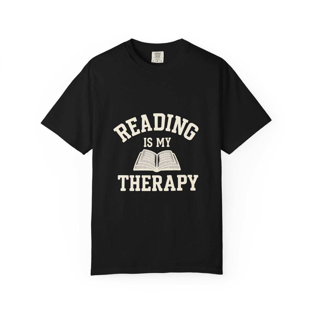 Reading Is My Therapy Book Lover Retro Aesthetic Graphic Tee - Trending Now - October 2026