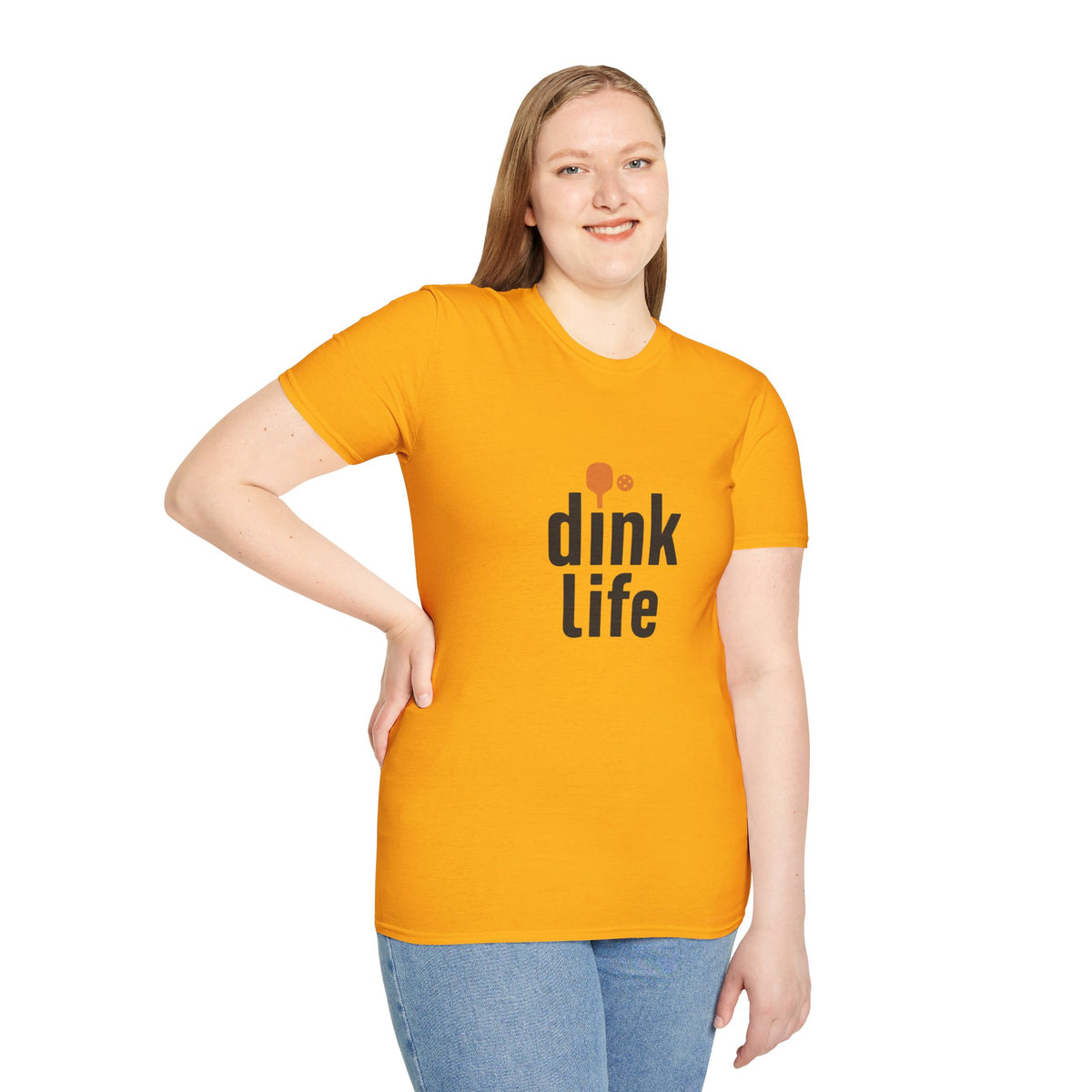 Drink Life T-Shirt — Minimal Orange Bubble Logo Tee - Trending Now - August 2026
