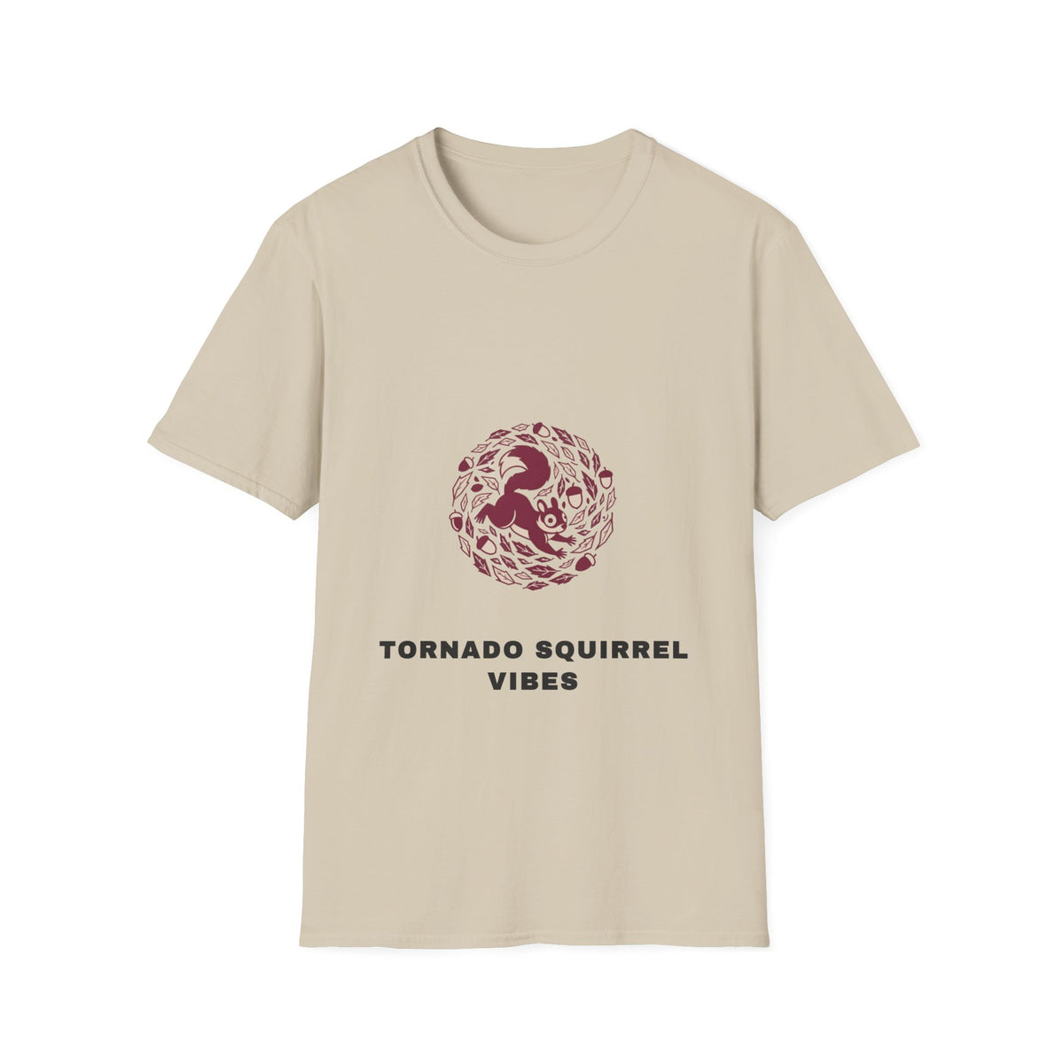 T-Shirt — Tornado Squirrel Vibes Minimal Graphic Tee - Trending Now - September 2026