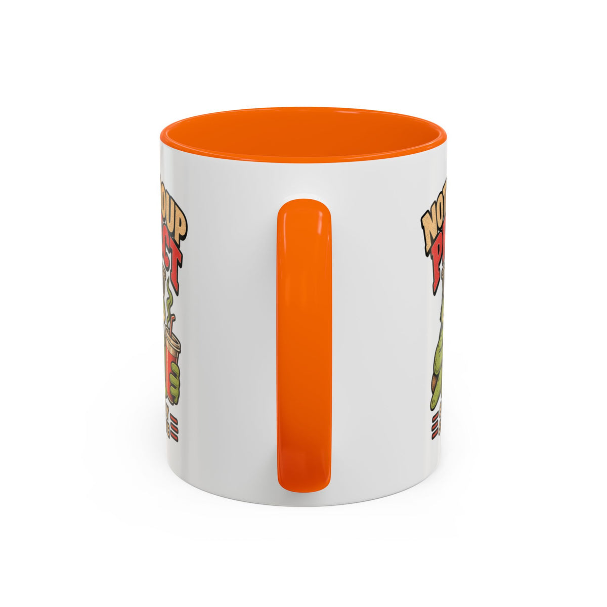 Funny And Witty "Not A Group Project" Accent Coffee Mug (11, 15oz)
