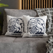 Capricorn Pillowcase — “Please Cancel My Subscription to Your Drama” Zodiac Decorative Pillow
