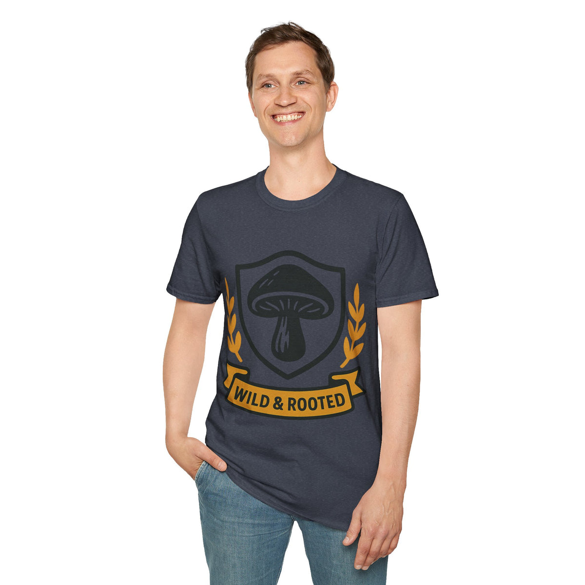 Crest Logo T-Shirt — Subtle Laurel Emblem Tee - Trending Now - September 2026