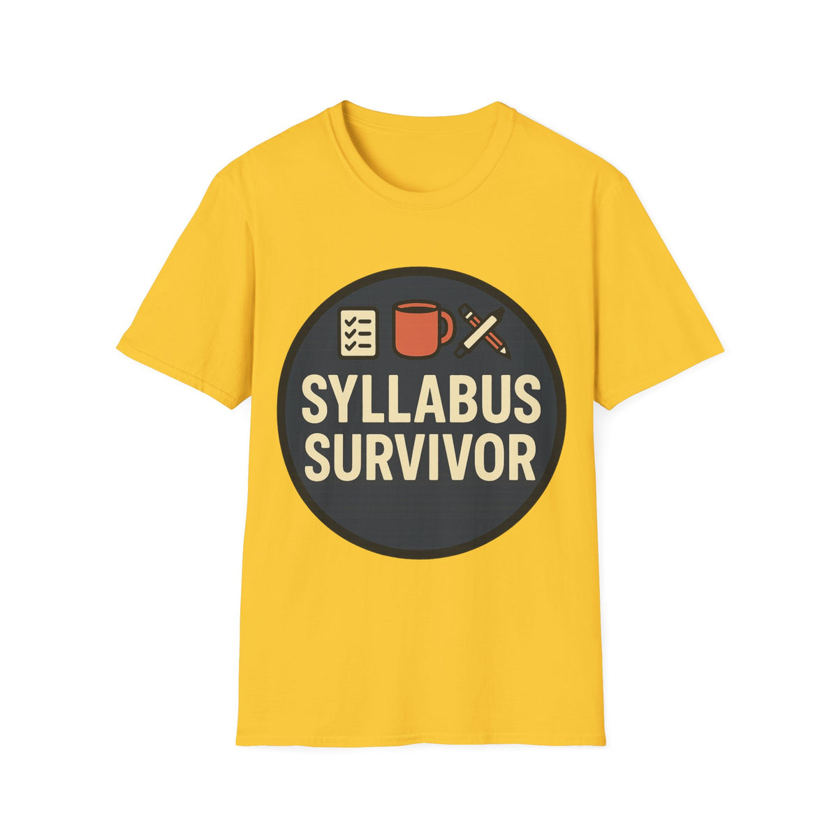 Syllabus Survivor T-Shirt — Funny Teacher/Student Back-to-School Tee - Trending Now - August 2026