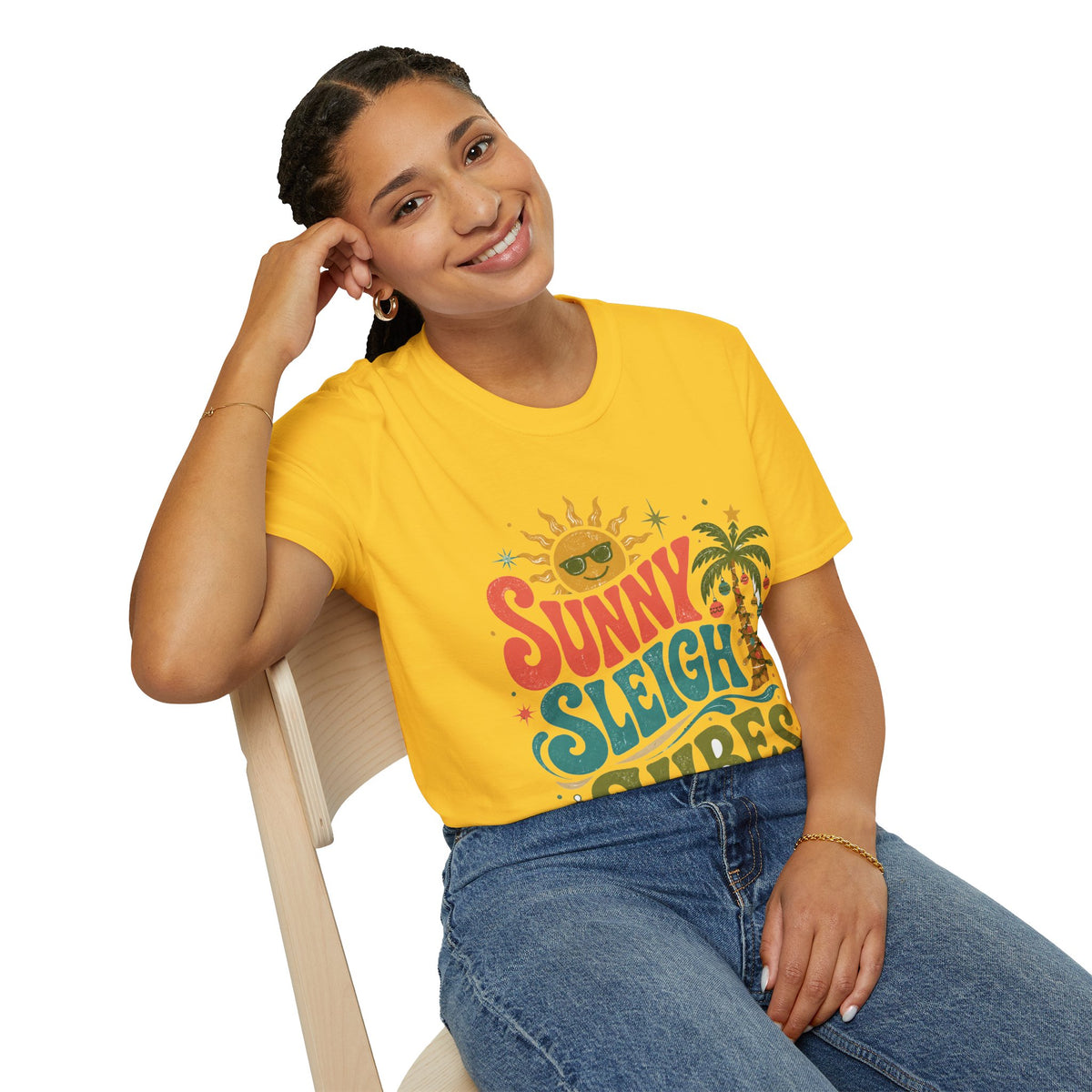 Sunny Sleigh Vibes T-Shirt