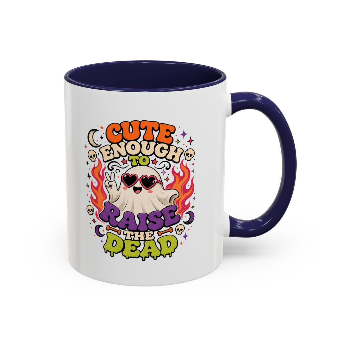 Halloween  Cute Enough Accent Coffee Mug