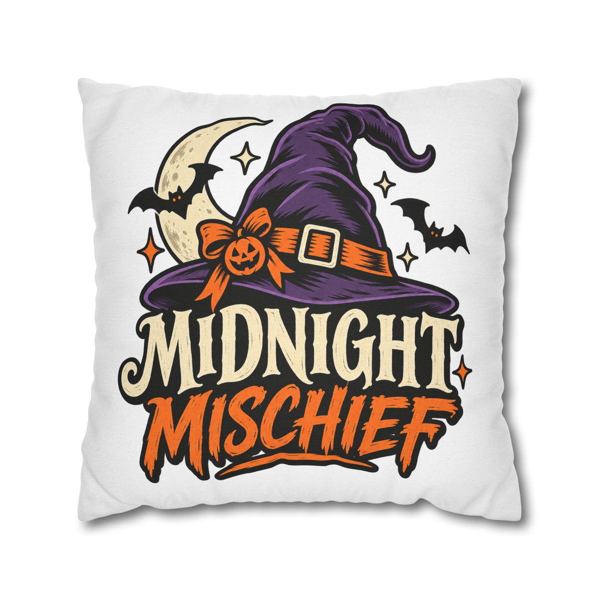 Midnight Mischief Halloween Pillowcase