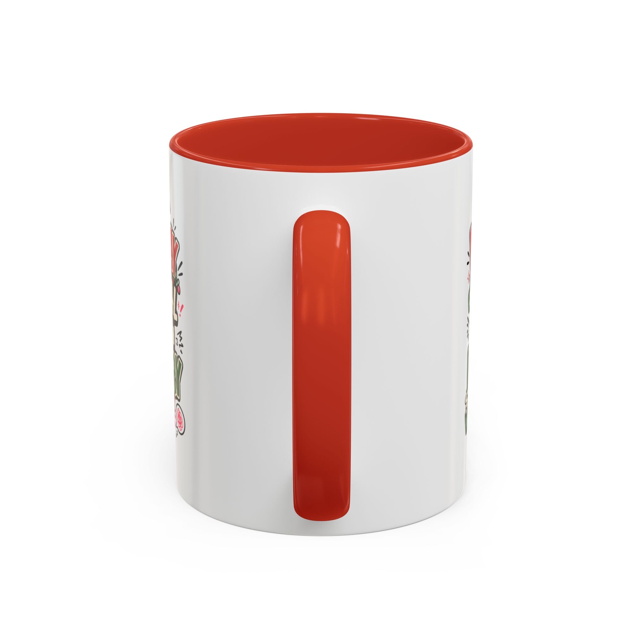 Modern Day Christmas Holiday Social Battery Low Accent  Coffee Mug