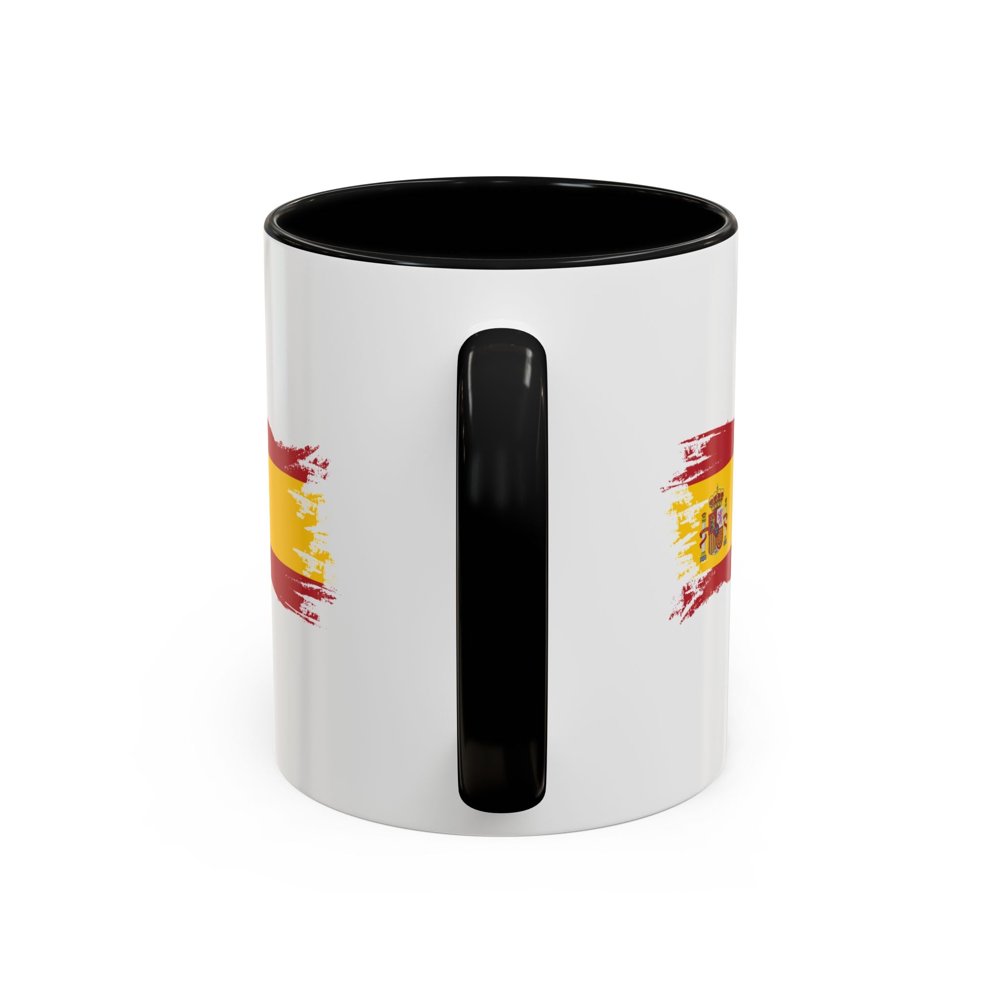 Spain Flag Coffee Mug — Spanish Brushstroke Accent Mug