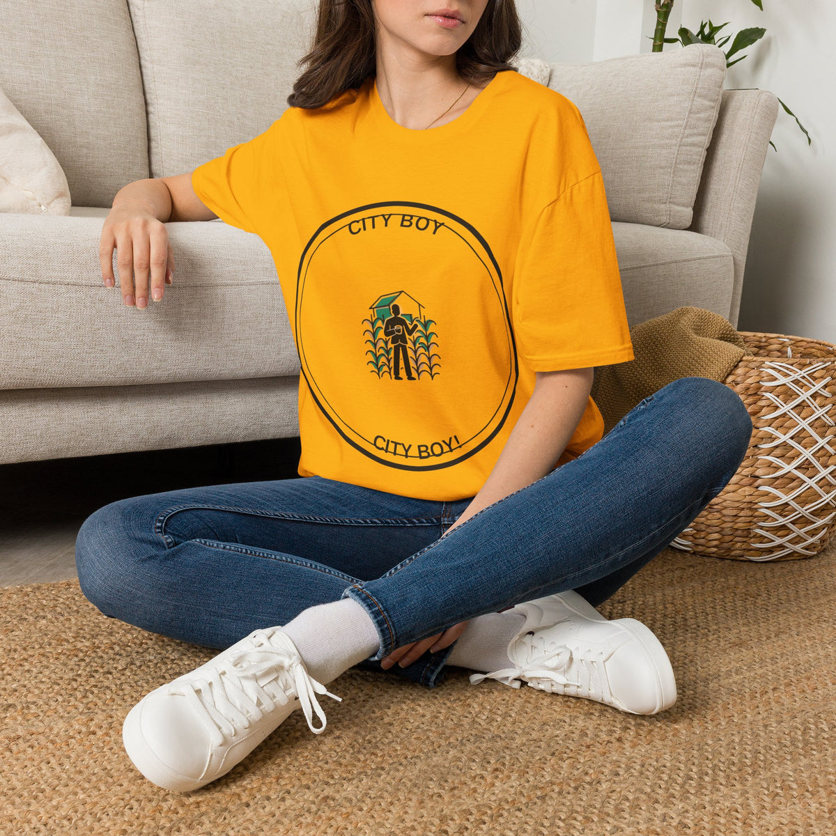 City Boy T-Shirt — Urban Farmhouse Graphic Tee - Trending Now - August 2026