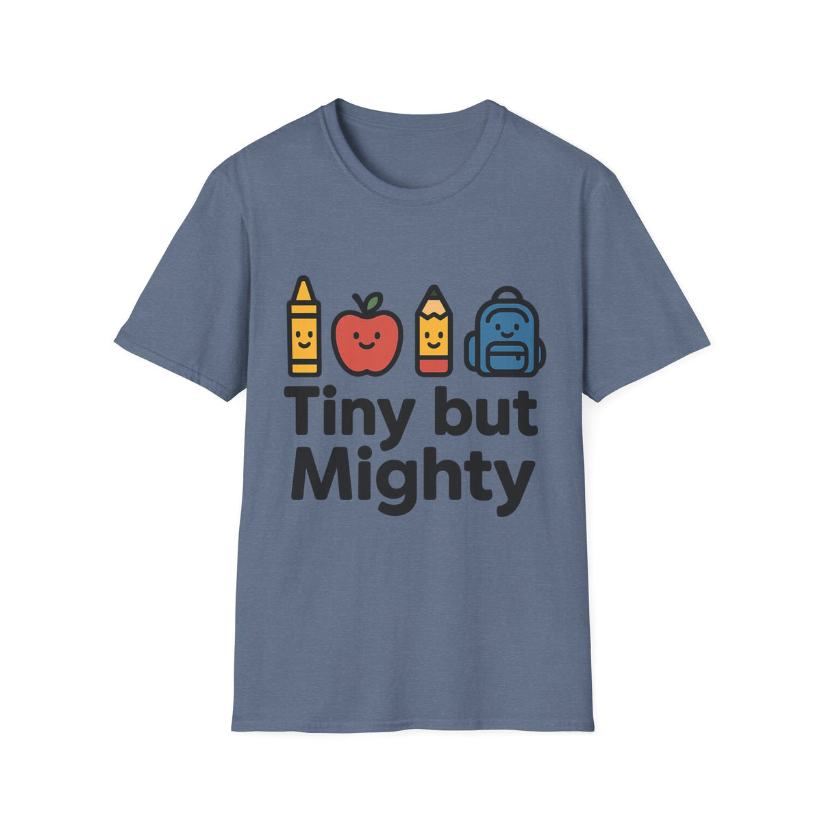 Cute School Supplies Graphic T‑Shirt — Pencil Apple Crayon Backpack Design - Trending Now - August 2026