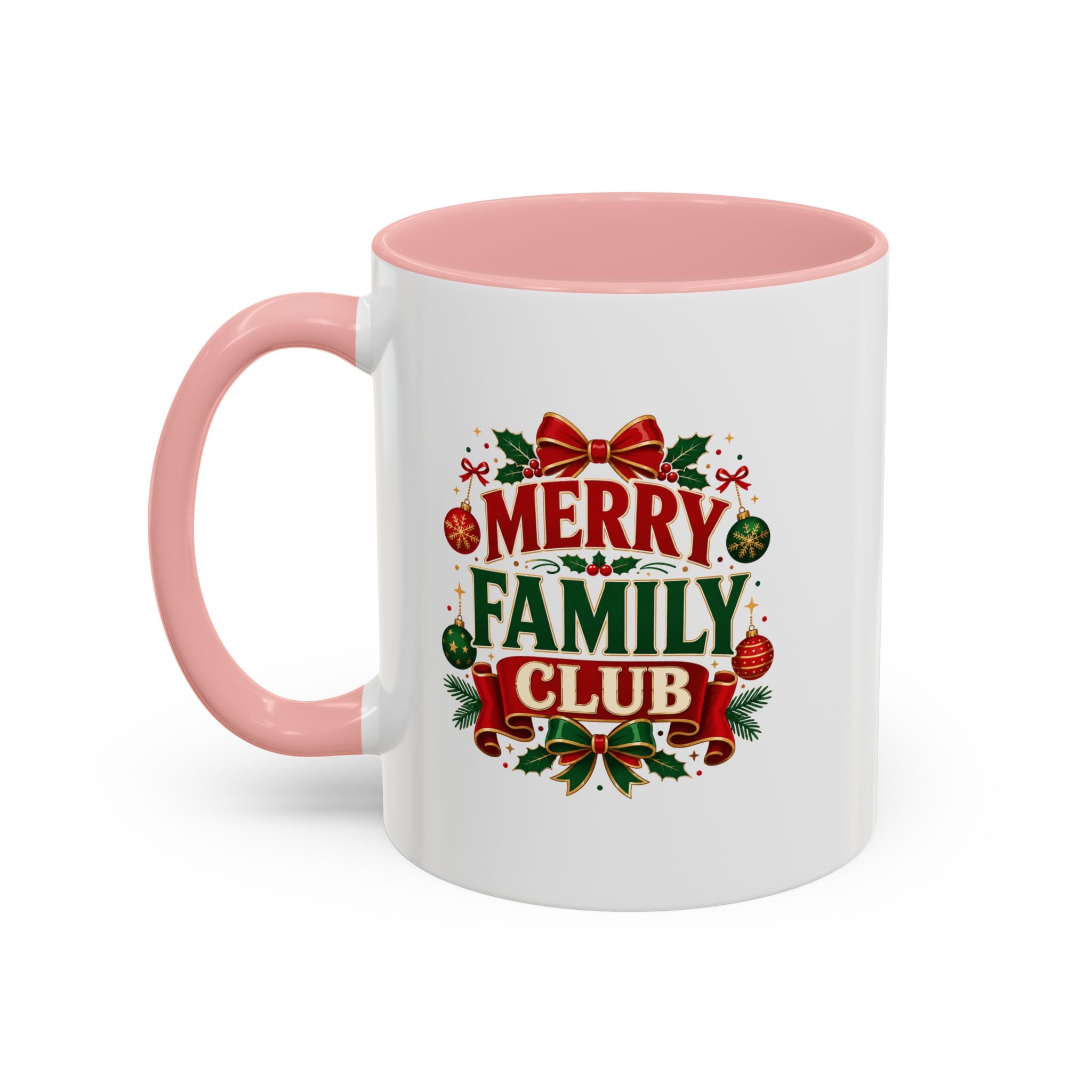 Accent Coffee Mug Merry Family Club