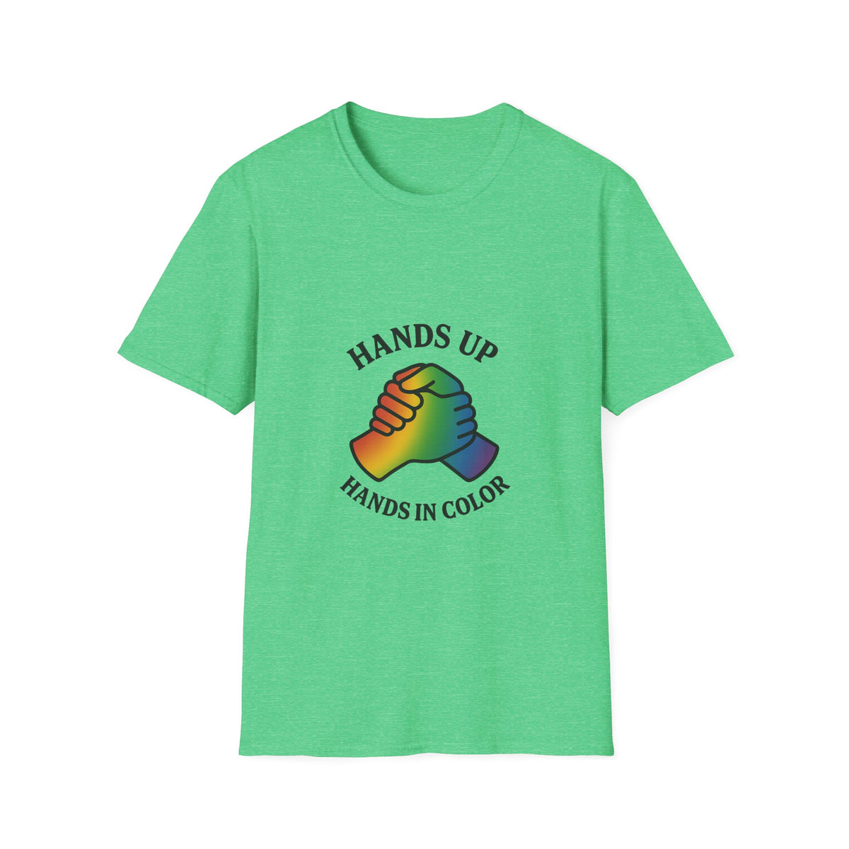 Hands Up Rainbow Hands in Color T-Shirt - Trending Now - October 2026