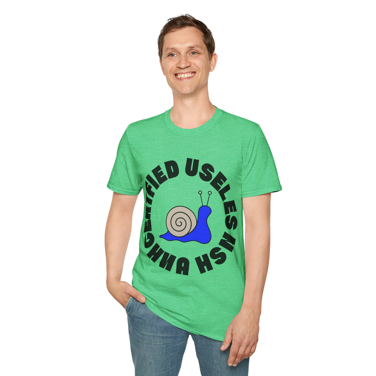 Certified Useless Snail T-Shirt — Funny Cute Graphic Tee for Sarcastic Gifts - Trending Now - August 2026