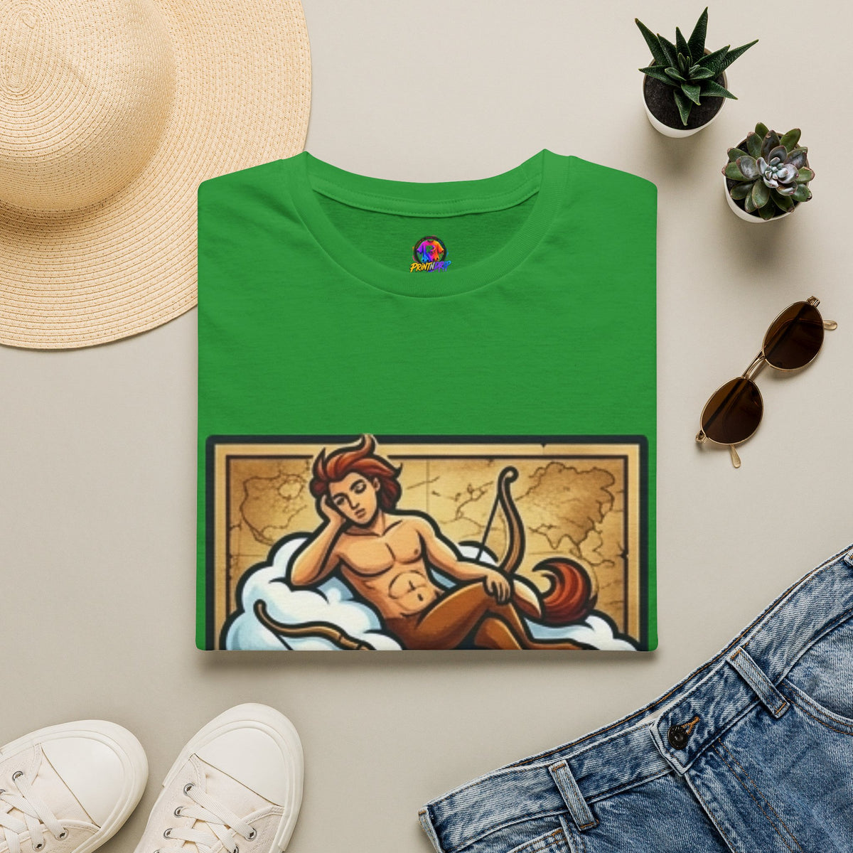 Sagittarius Zodiac T‑Shirt — Fiercely Independent, Easily Bored Astrology Tee