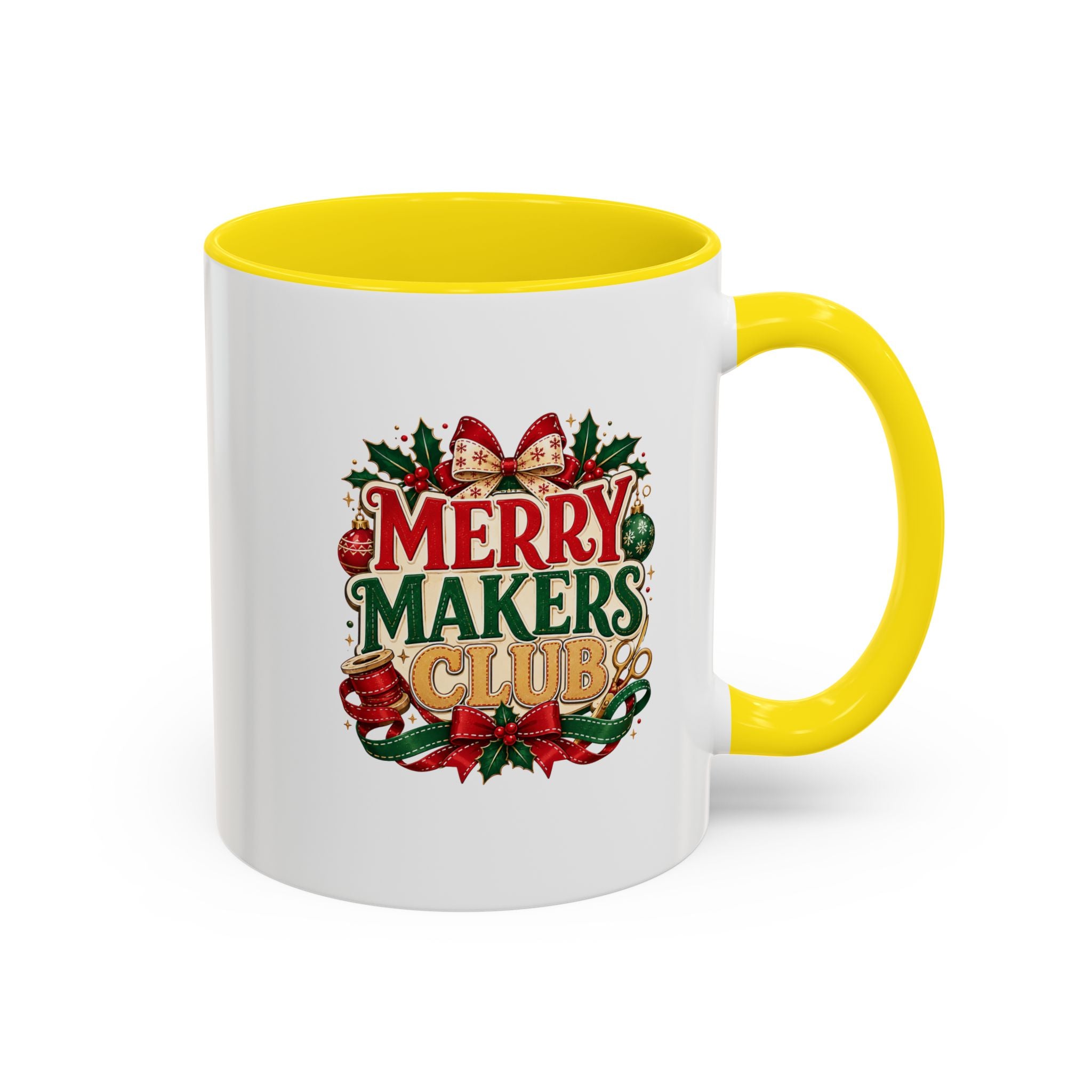 Accent Coffee Mug Merry Makers Club