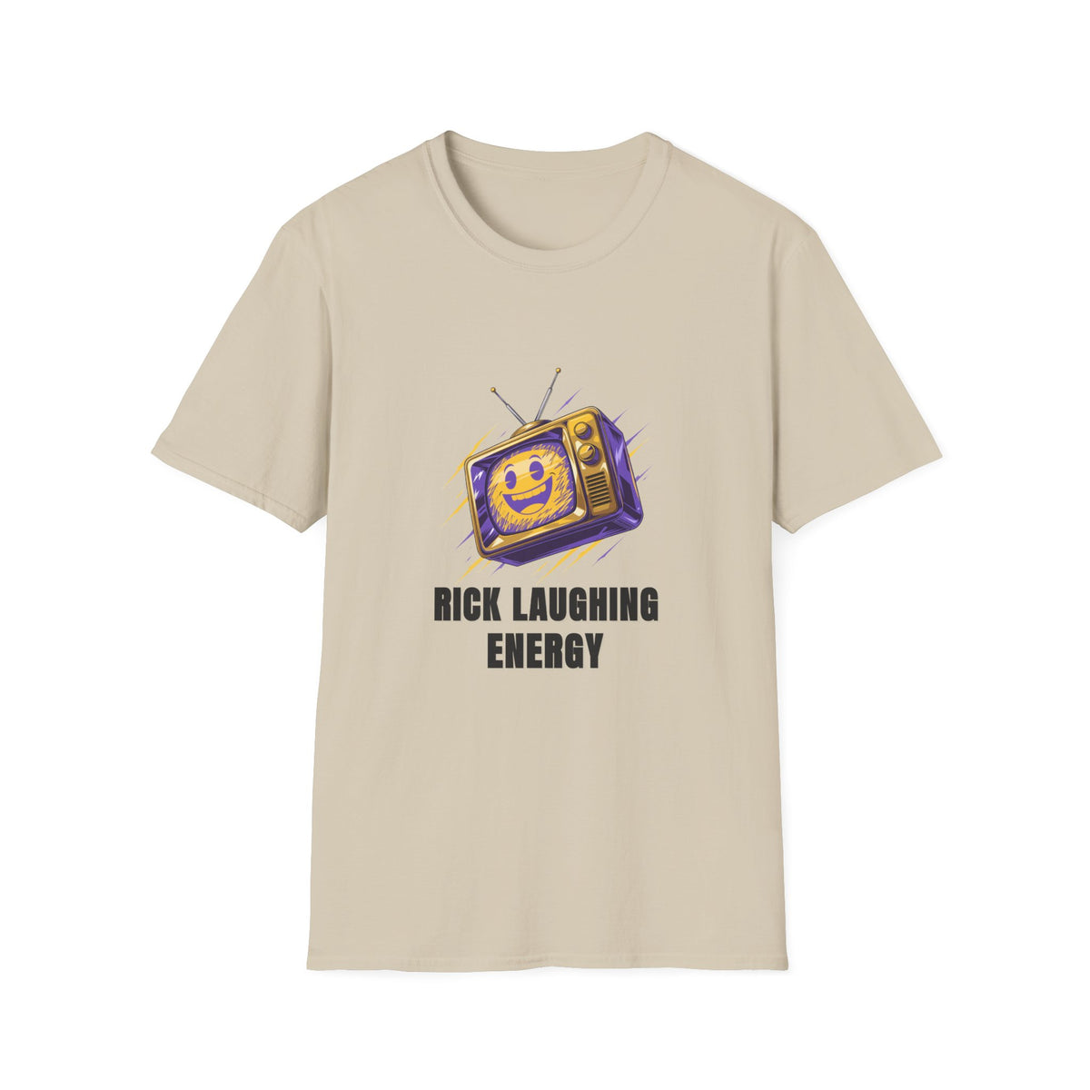 Rick Laughing Energy T-Shirt — Retro TV Graphic Tee - Trending Now - August 2026