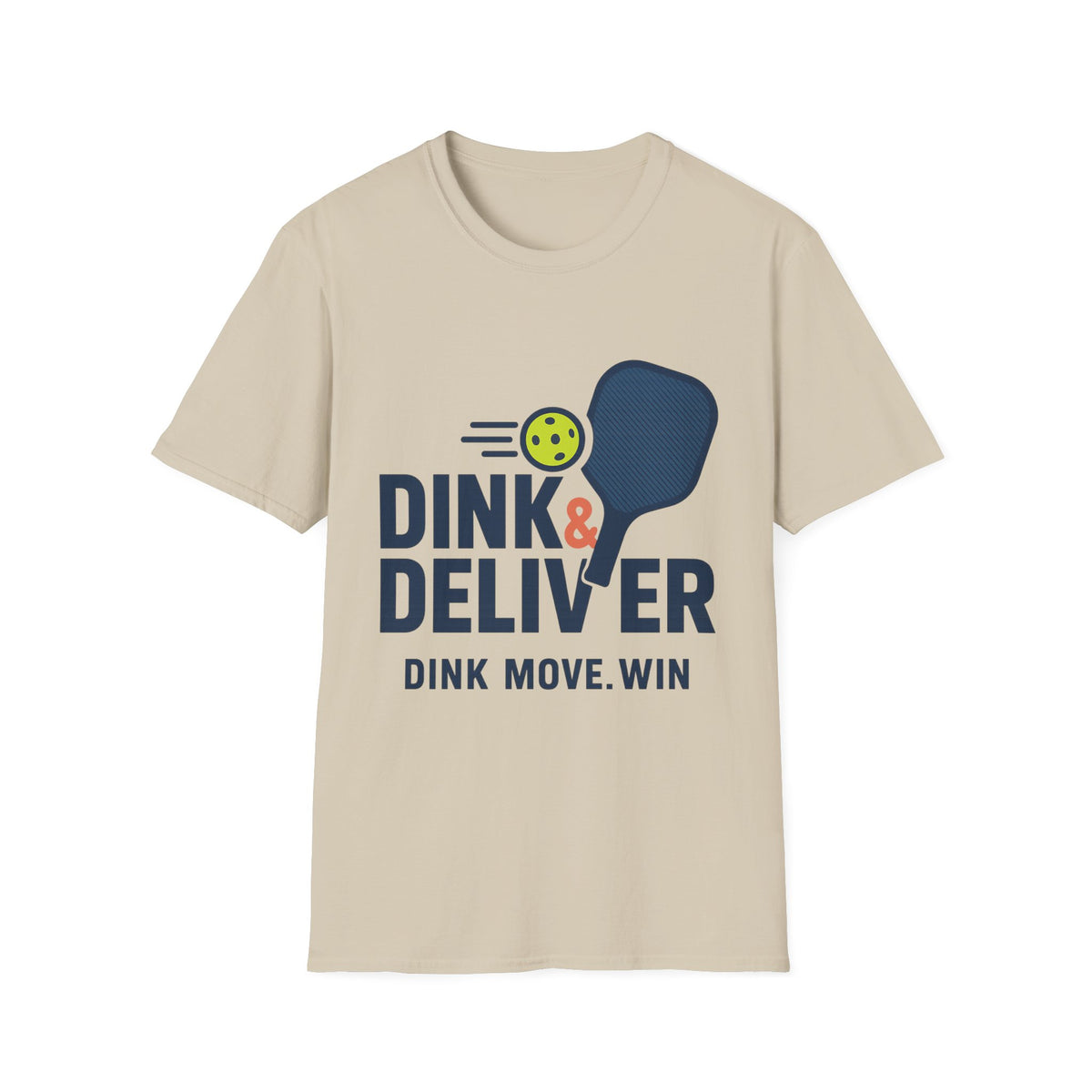 Pickleball Player T‑Shirt — 'Dink. Drive. Deliver.' Graphic Tee for Pickleball Fans - Trending Now - August 2026