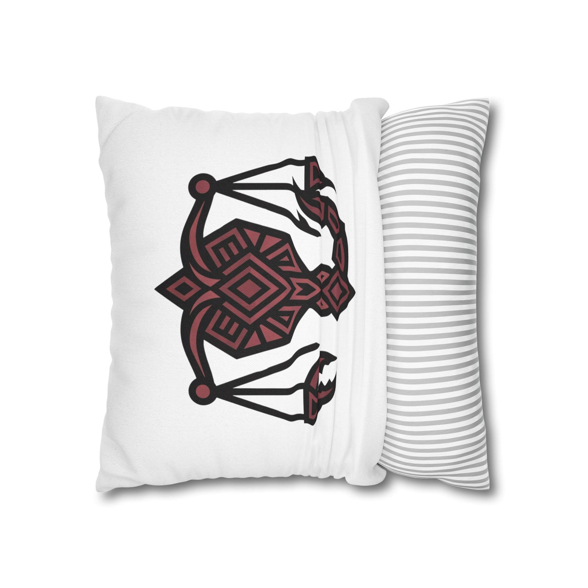 Scorpio Zodiac Scales Decorative Pillowcase — Tribal Scorpio-Style Design