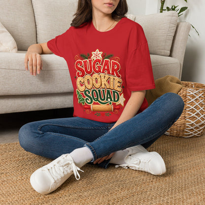 Sugar Cookie Squad T-Shirt — Festive Holiday Baking Graphic Tee