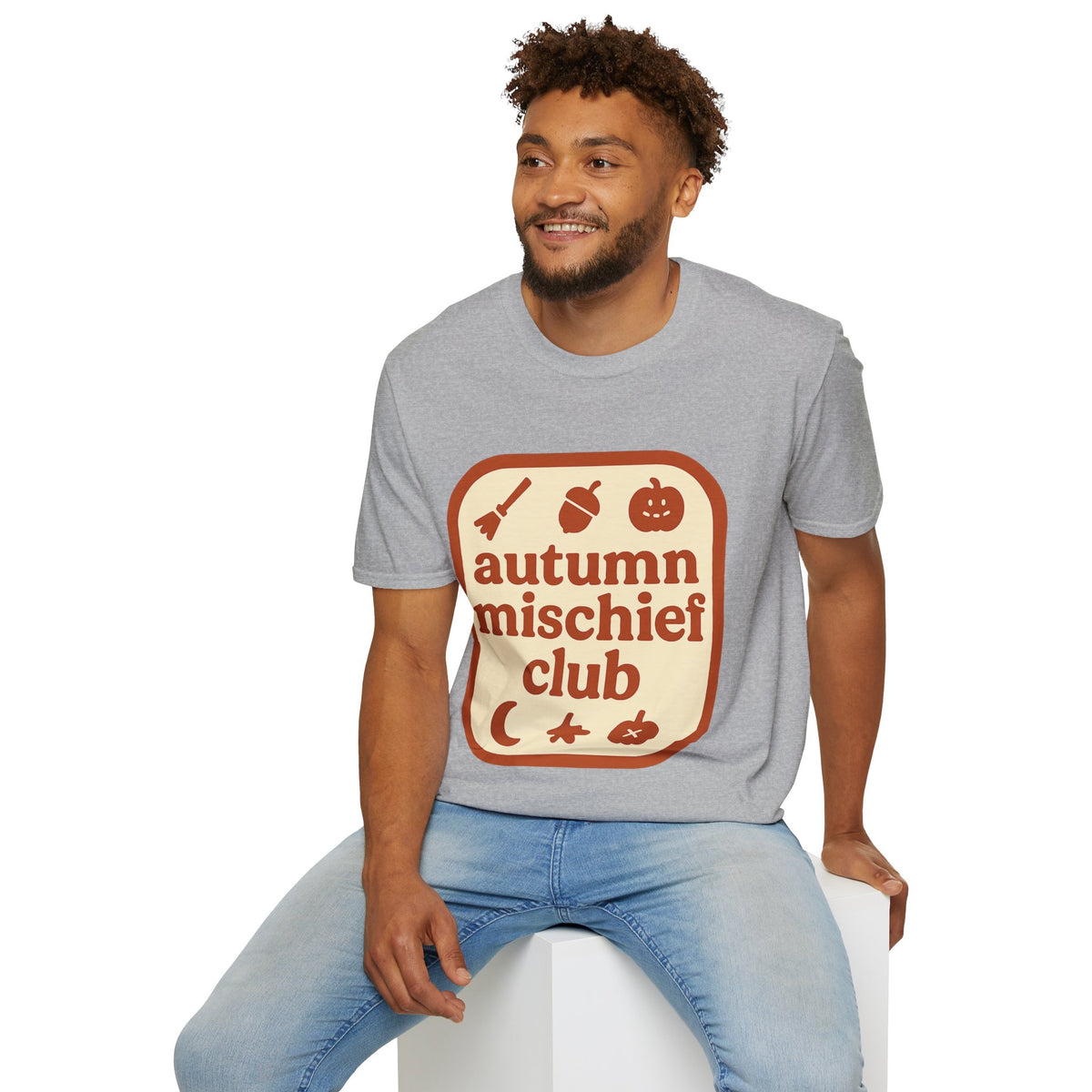 Autumn Mischief Club T-Shirt — Cozy Fall Graphic Tee - Trending Now - August 2026
