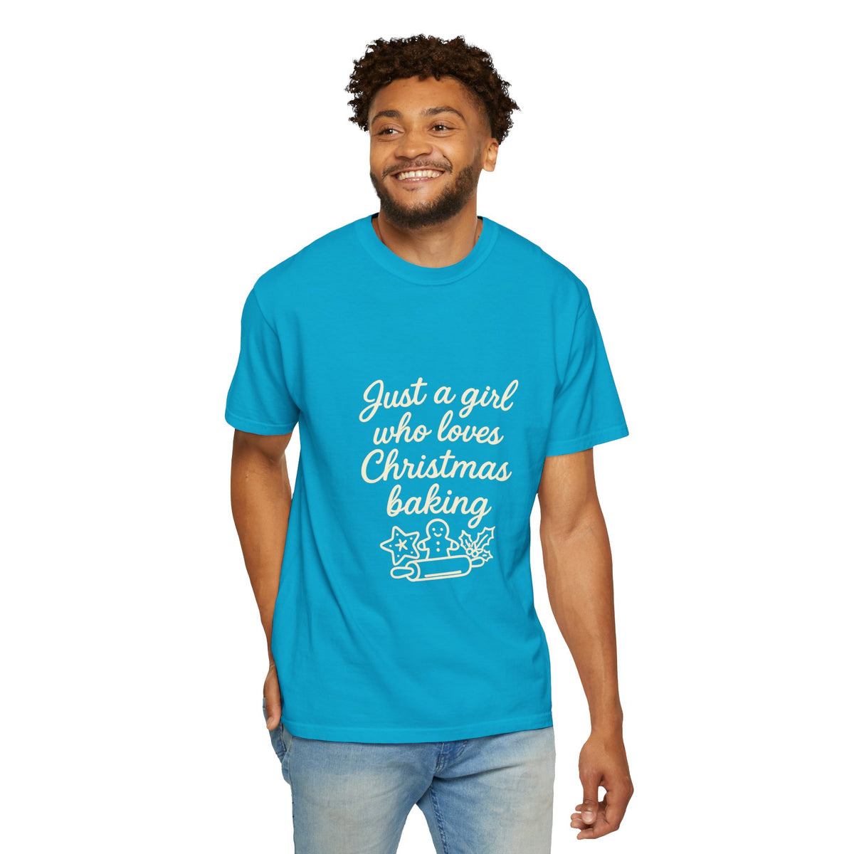 Christmas Baking T-Shirt — "Just a Girl Who Loves Christmas Baking" Holiday Tee- Trending Now - October 2026