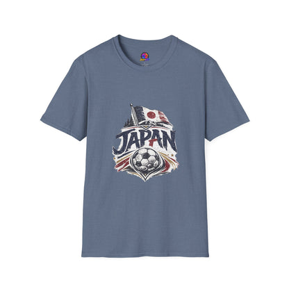 Japan Soccer T-Shirt – Vintage Flag & Crest Football Tee