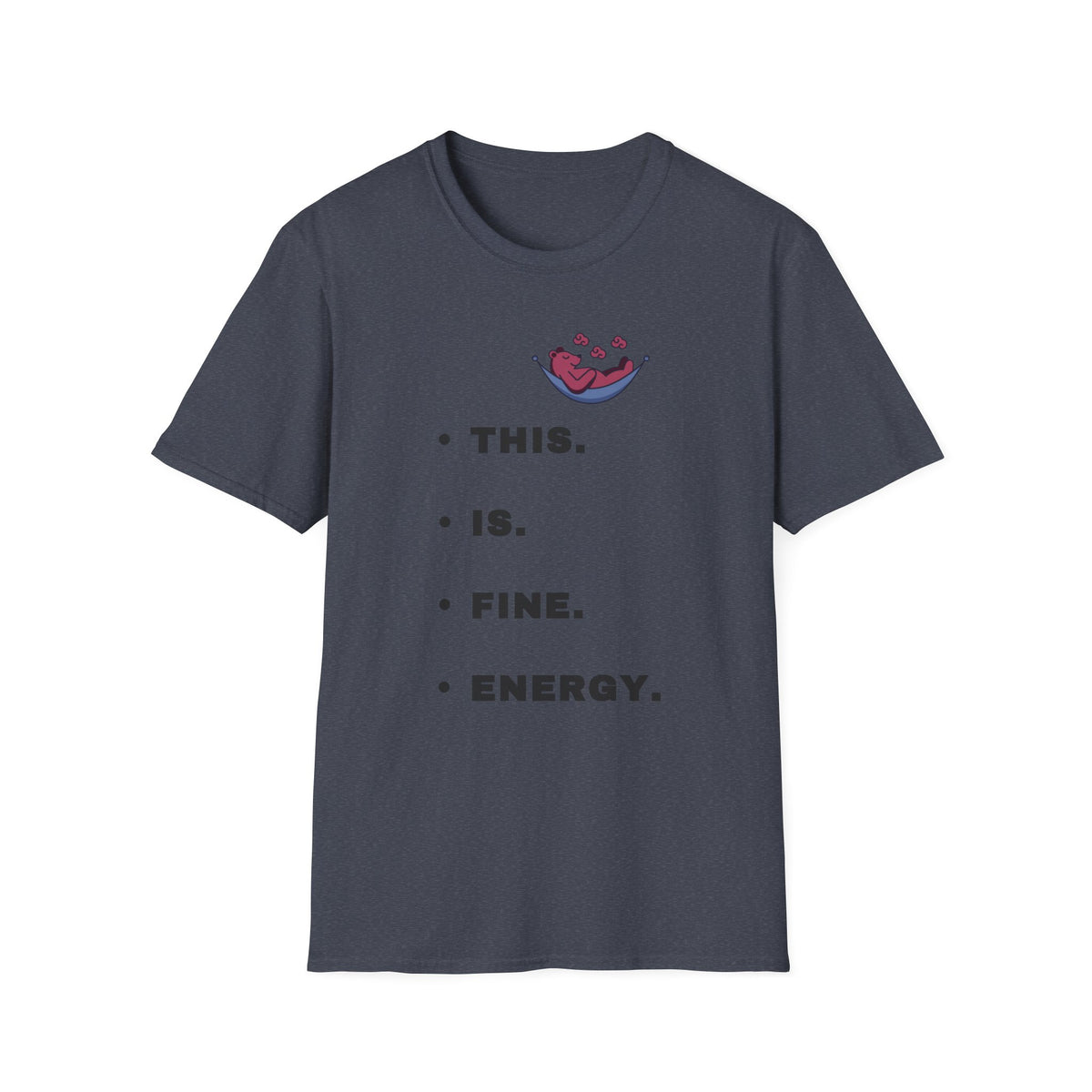 T‑Shirt — “This. Is. Fine.” Comic Dog in Burning Room Funny Graphic Tee - Trending Now - September 2026